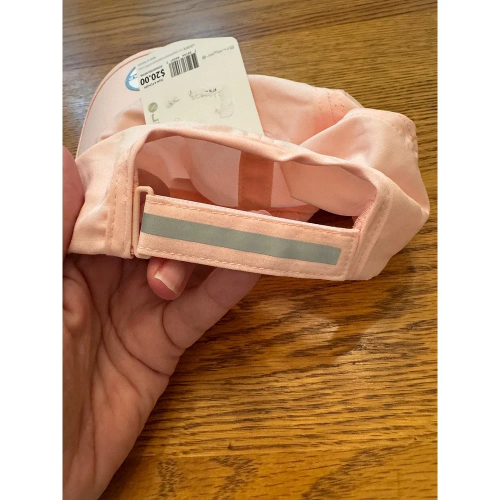 Layer 8 Womens Running Cap Pink Moisture Wicking Reflective Hat FLH295 OSFM